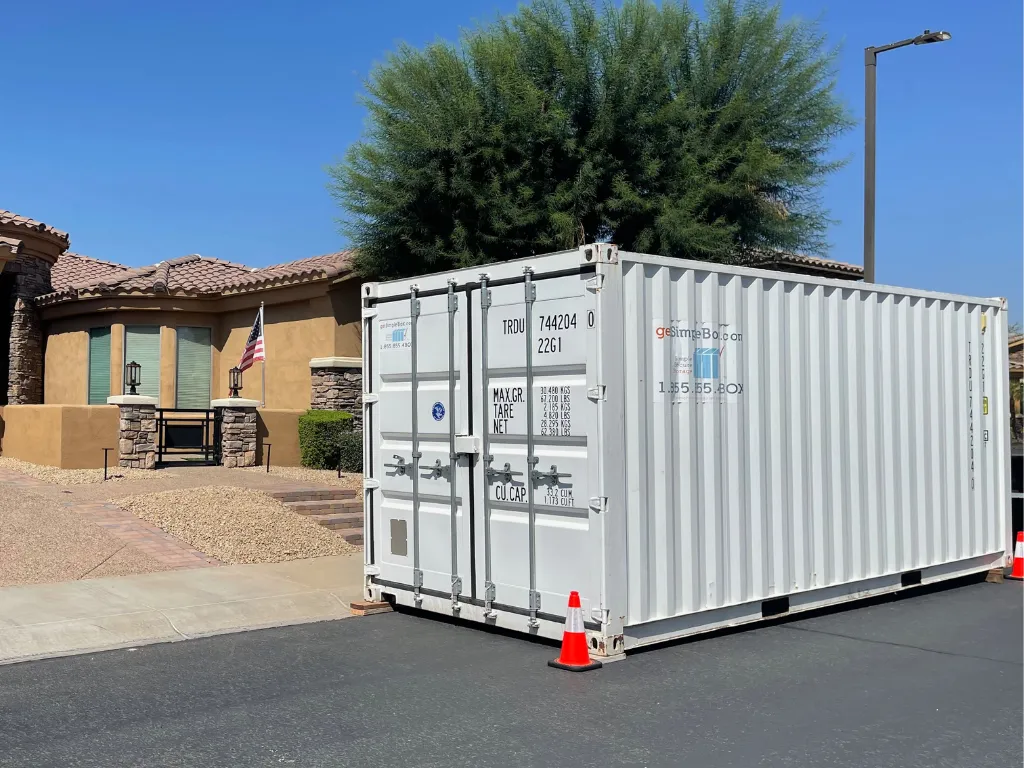 Choose a Portable Storage Container in Goodyear, AZ