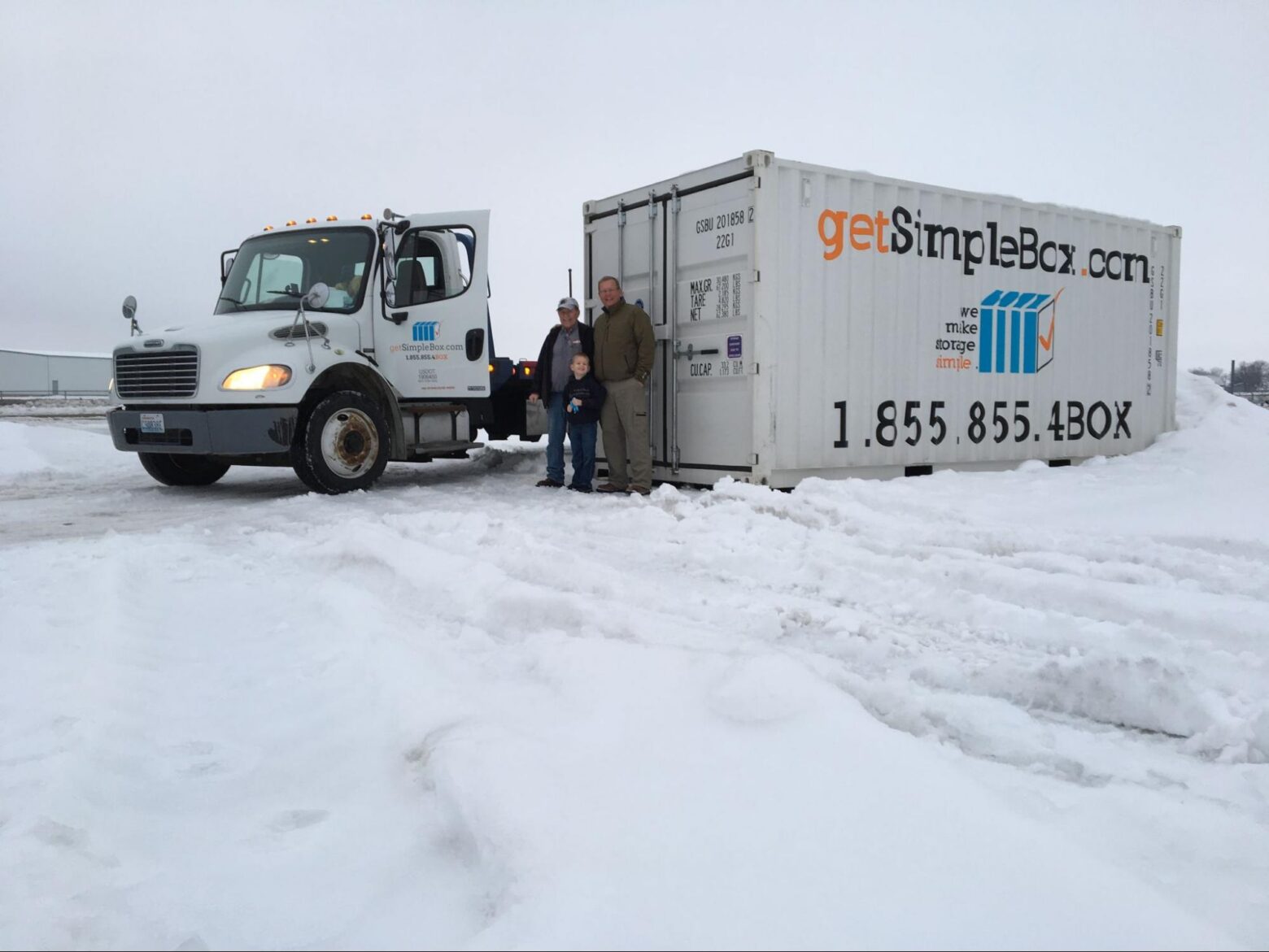Get Simple Box local delivery process is built specifically for rural snowy Whatcom County terrain