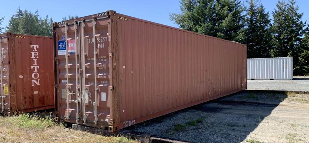 Heavy duty 40 foot shipping container made of high tensile corten steel