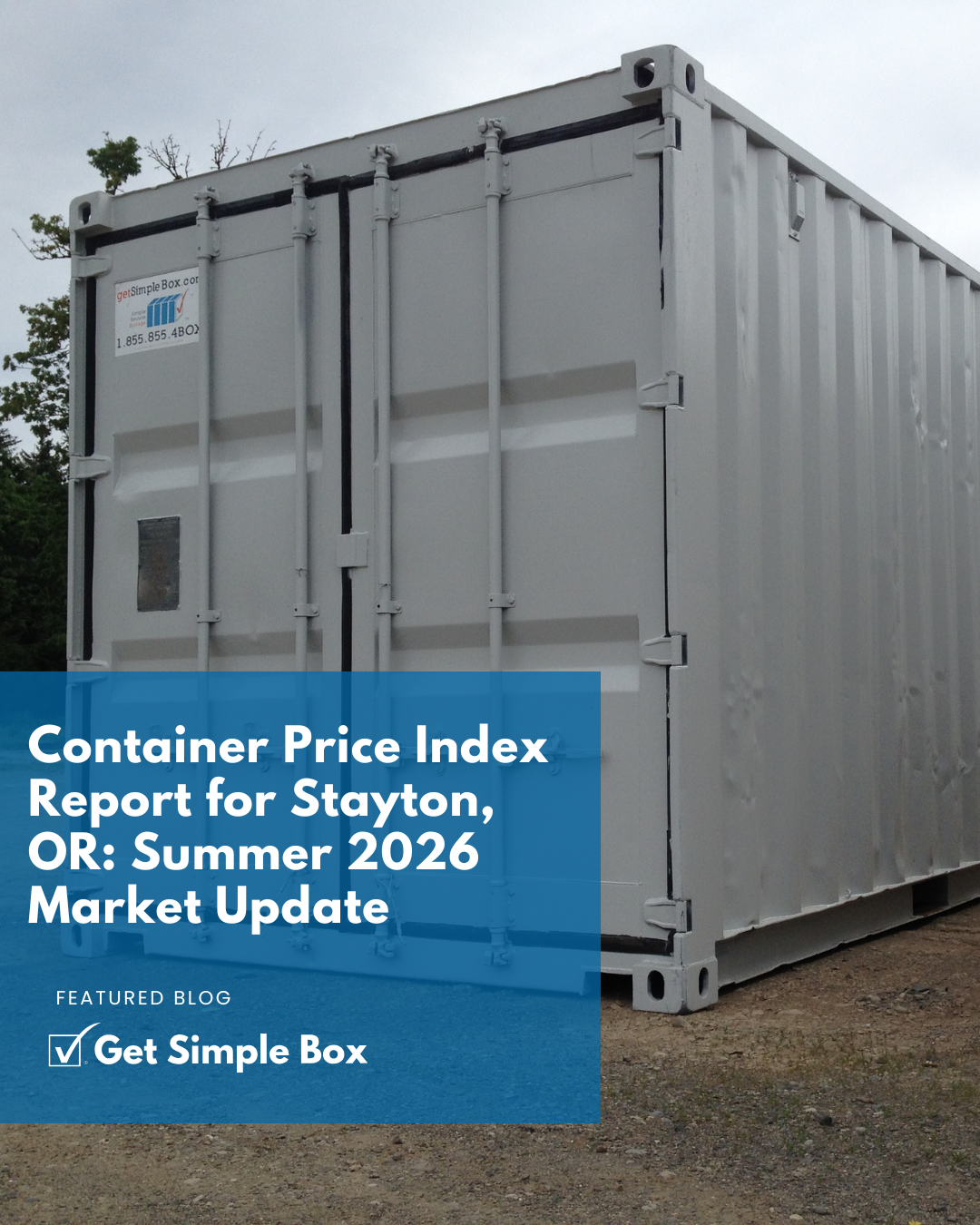 Stayton Container Market Update June 2026 Price Index Report