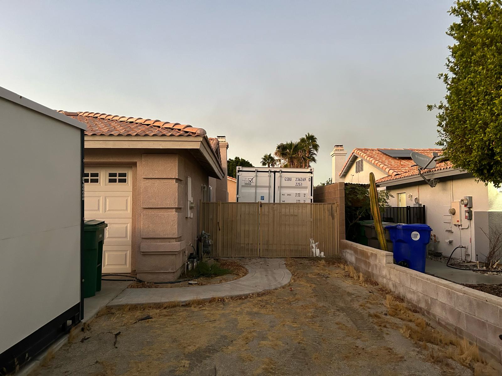 Storage container rental in Aumsville OR for home remodel project