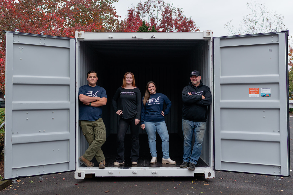 The Get Simple Box Eugene team is proud to provide trusted, local storage container rentals in Eugene, OR and across the Willamette Valley