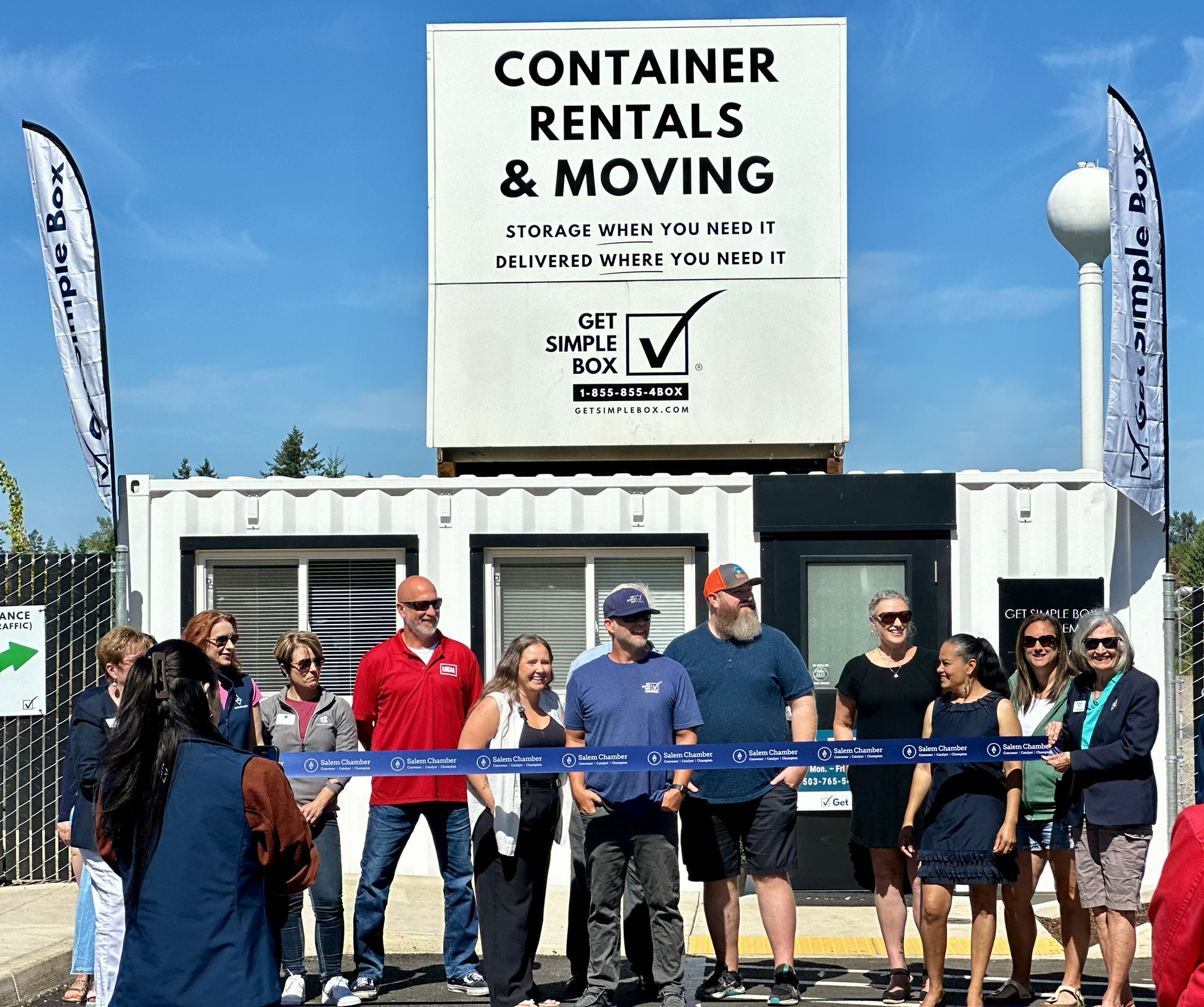 Turning an empty commercial yard into a thriving local storage container rental business.