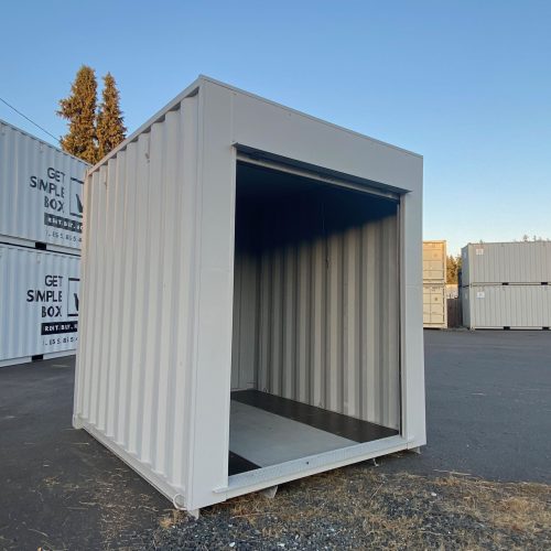 10 Foot Shipping container with roll up door