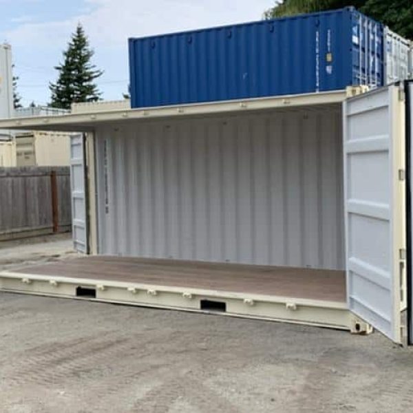 20 foot open side shipping container Get Simple Box