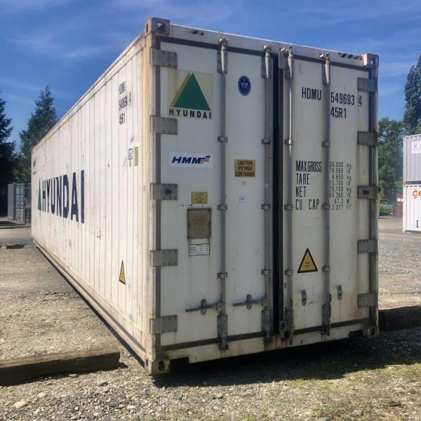 Cargo Doors on 40 foot Reefer Container