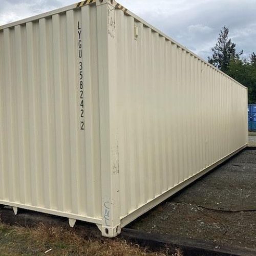 40' Side Opening Containers available with get simple box