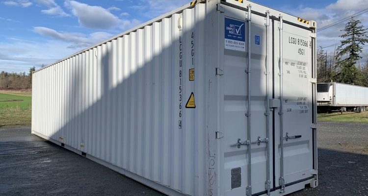 40 ft HC container with Get Simple Box
