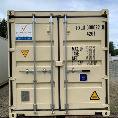 40 ft double door shipping contianer