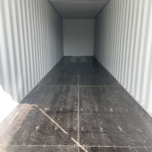 40ft HC container interior views