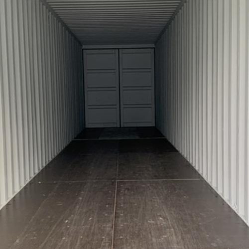 40ft High Cube Double Door Container spacious interior perfect for storage