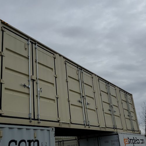 40ft Open Side Container | 40' Side Opening Containers available for delivery