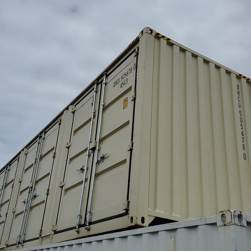 40ft Open Side Containers available for sale and rent with Get Simple Box