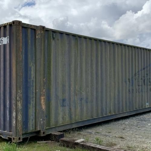 45ft high cube used container for sale