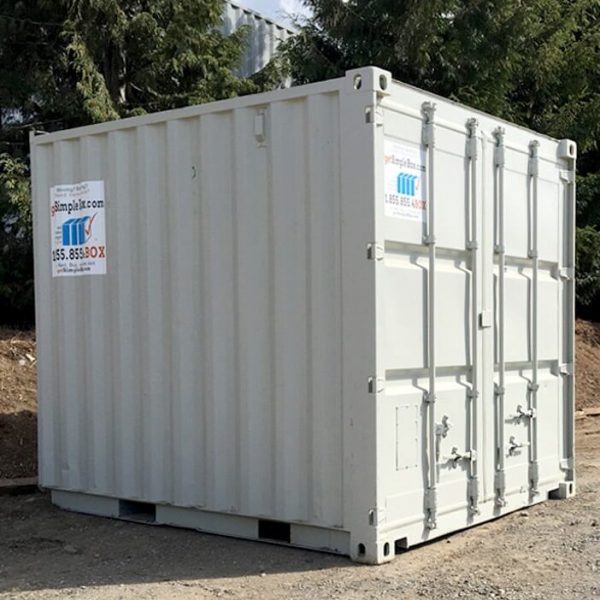 small shipping container
