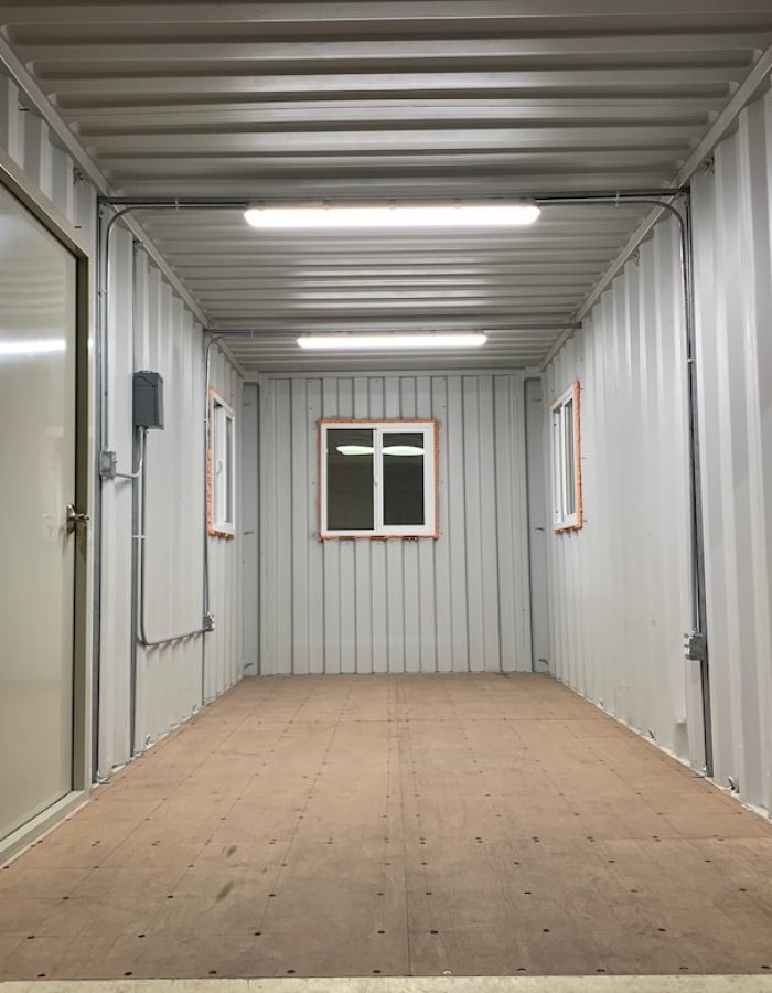 Custom Modified Shipping Containers with Doors Windows and Accessories Get Simple Box Storage Solutions