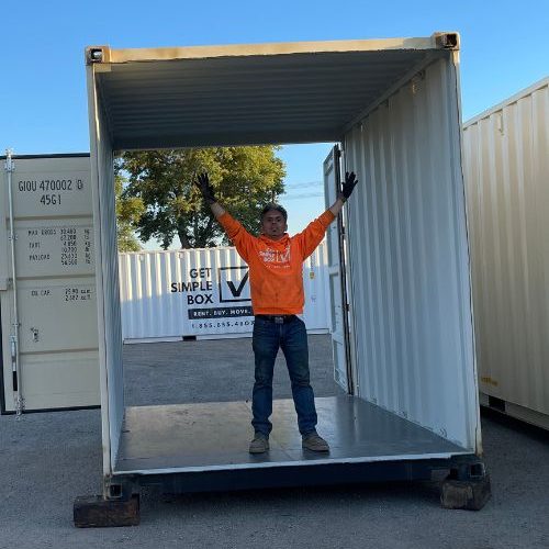 Cut & Fabrication for Custom Shipping Container Modifications by Get Simple Box