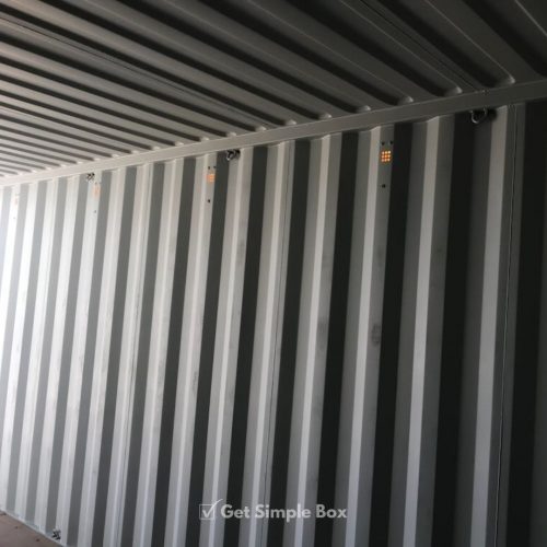 20 foot Mini Storage Unit Container Rental Inside walls