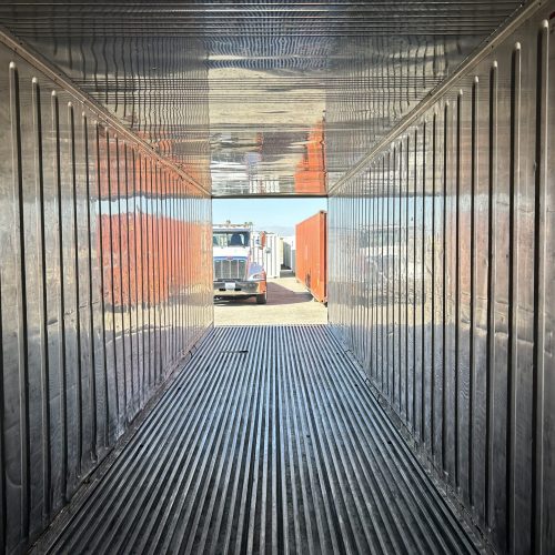 Insulated 40 ft non working refrigerated shipping container