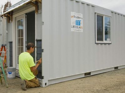 Modified Shipping Container Get Simple Box