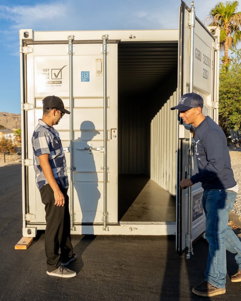 New and used shipping containers Palm Springs
