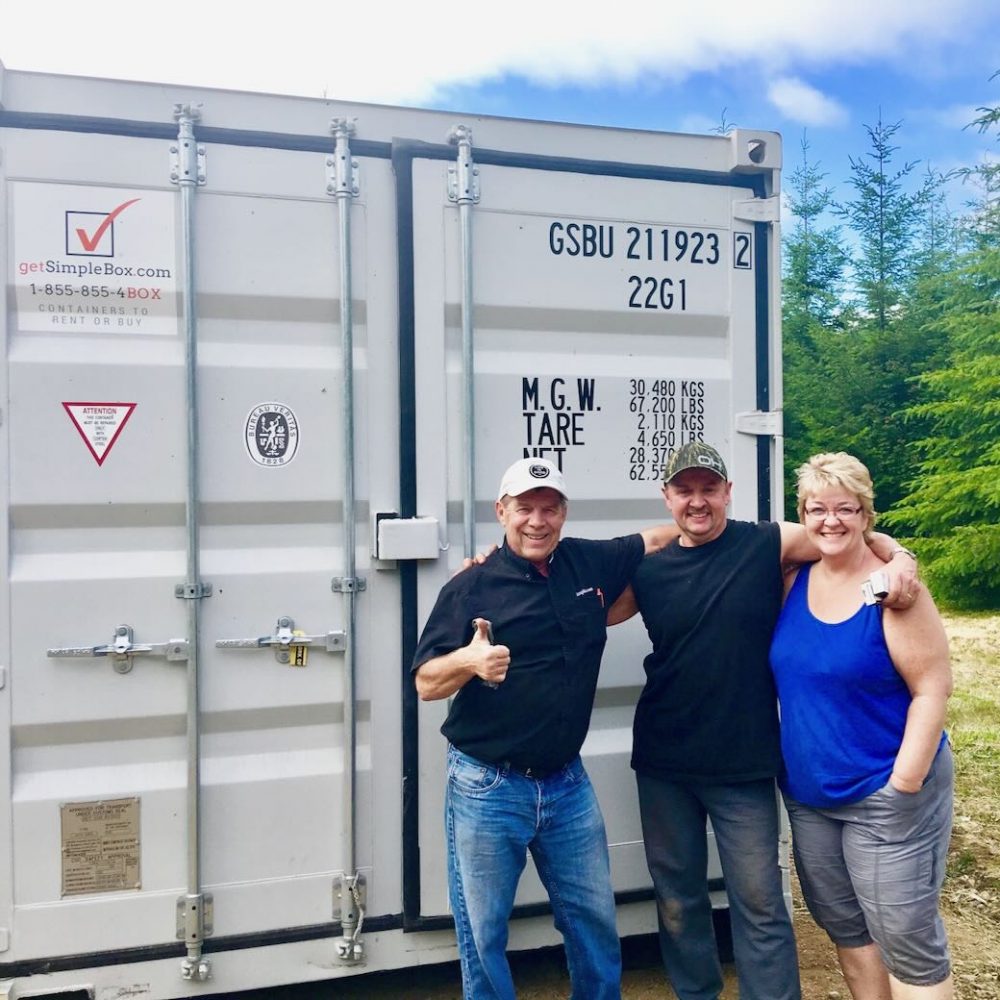 Storage container rental in Kittitas serving Grant County