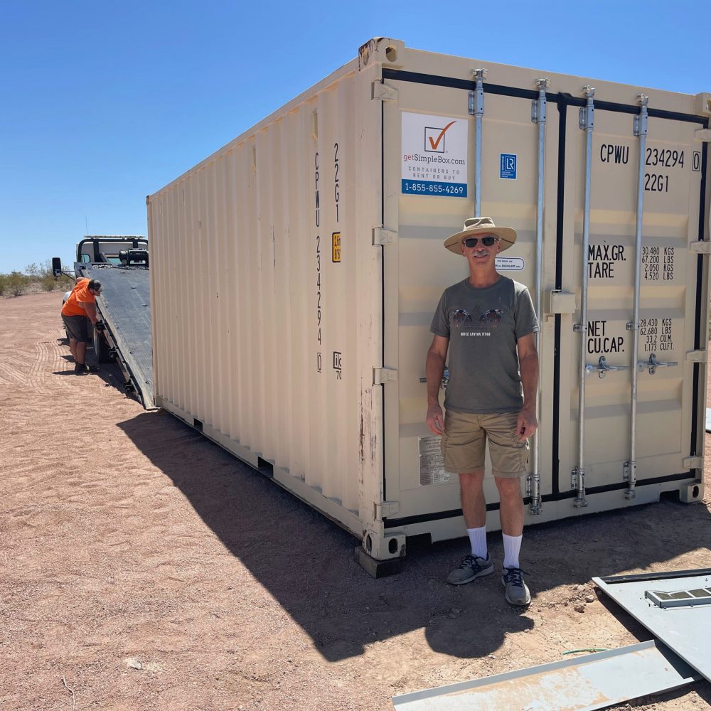 secure container placement phoenix moving service