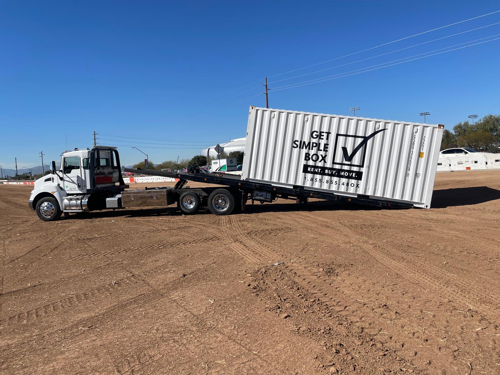 Fast container delivery Phoenix