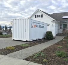 Get moving container estimate Burlington