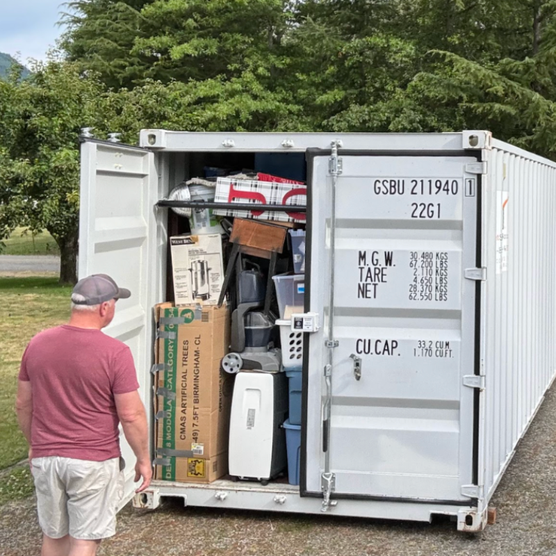 Storage containers available in Bellingham, Whatcom County