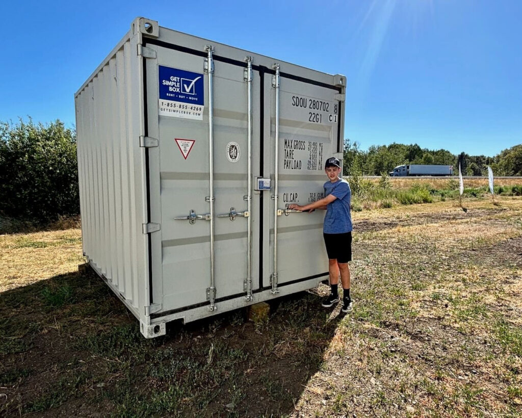 Container used for storage Burlington