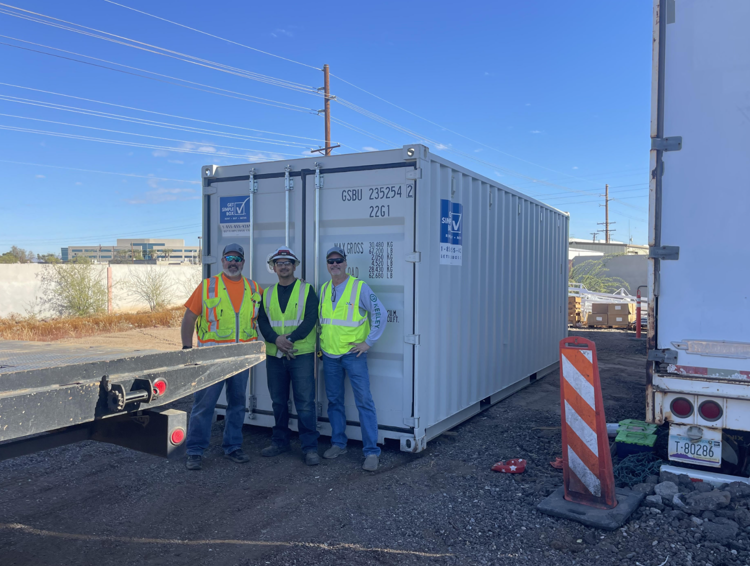 Moving container service available in Avondale and surrounding areas of Maricopa County