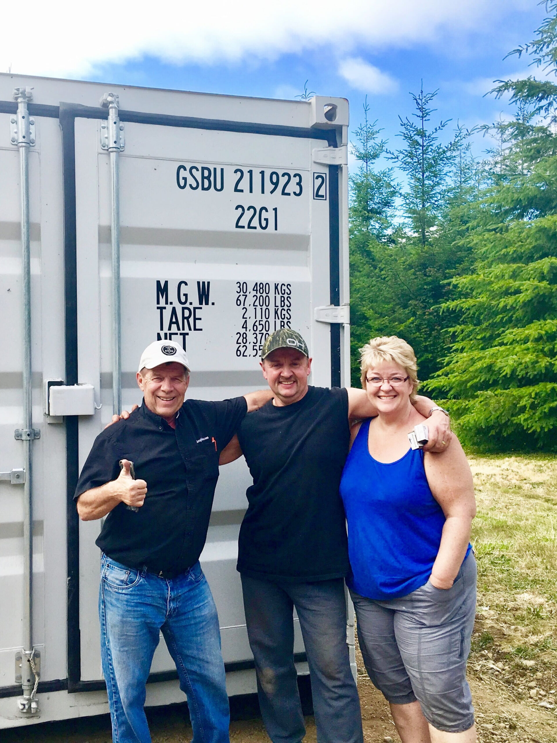 Moving container service available in Custer and surrounding areas of Whatcom County