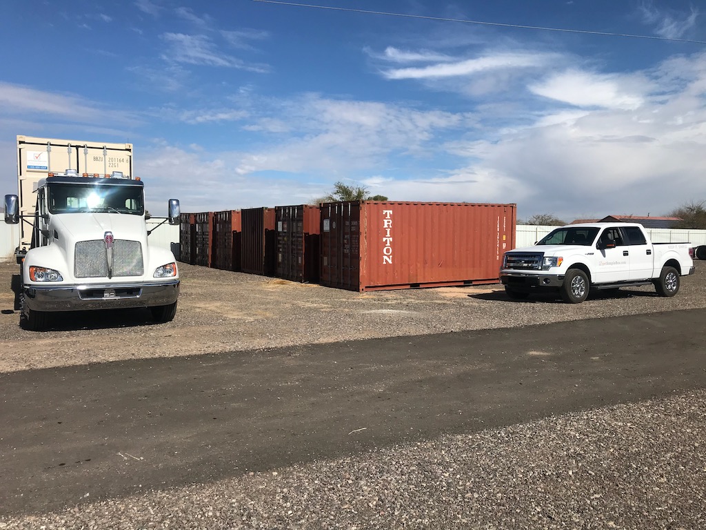 Moving container service available in Phoenix and surrounding areas of Maricopa County
