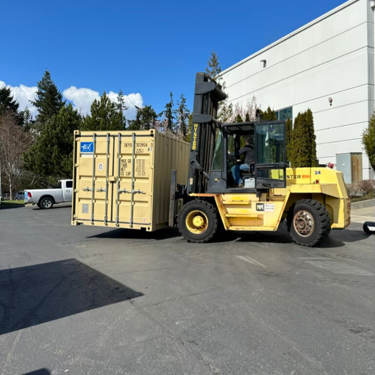 Moving container service available in Snohomish and surrounding areas of Snohomish County