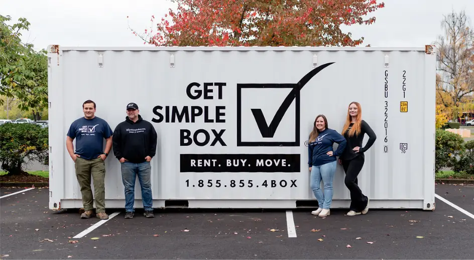 Portable storage container rental Lynden