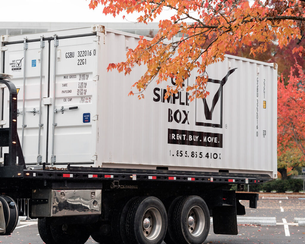 Storage container rental in Woodburn serving Linn County