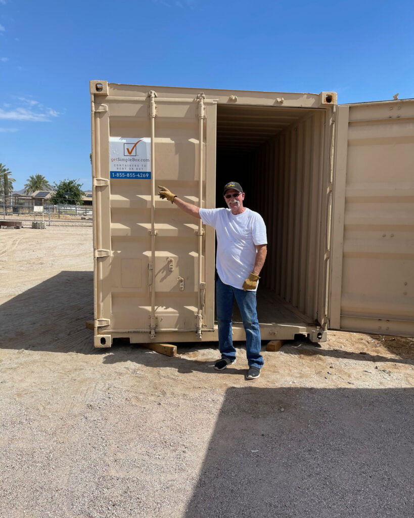 Residential container delivery Phoenix